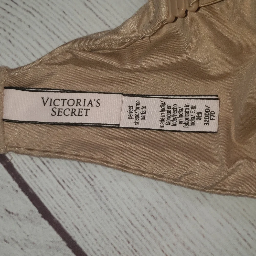 Victoria's Secret Body by Victoria Perfect Shape Nude Bra 32 DDD 32F - Picture 8 of 8